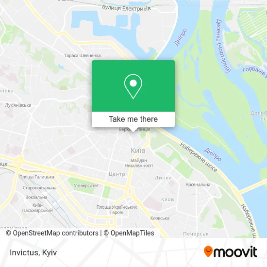 Invictus map