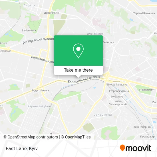 Fast Lane map