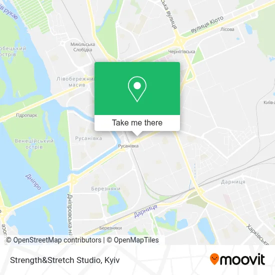 Strength&Stretch Studio map