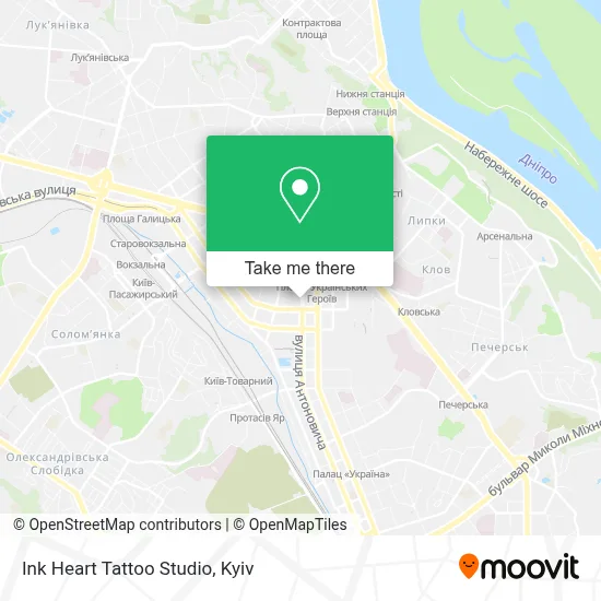 Ink Heart Tattoo Studio map