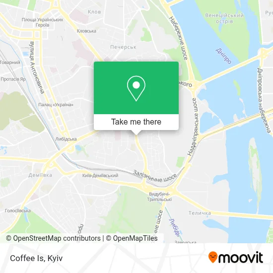 Coffee Is map