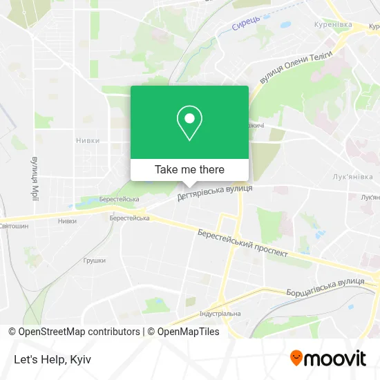 Let's Help map