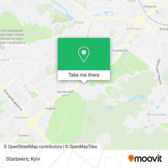 Starbeers map