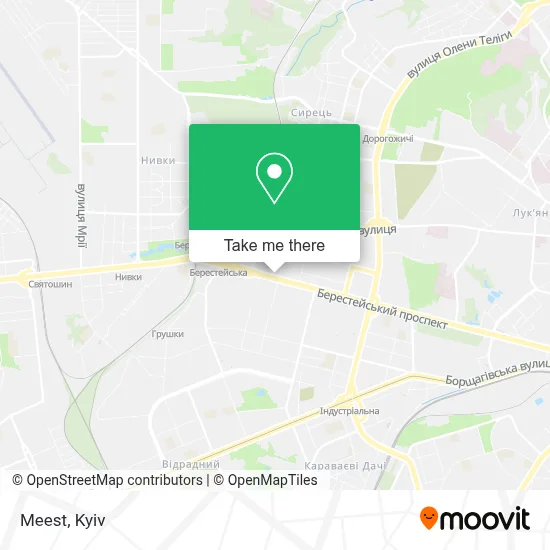 Meest map