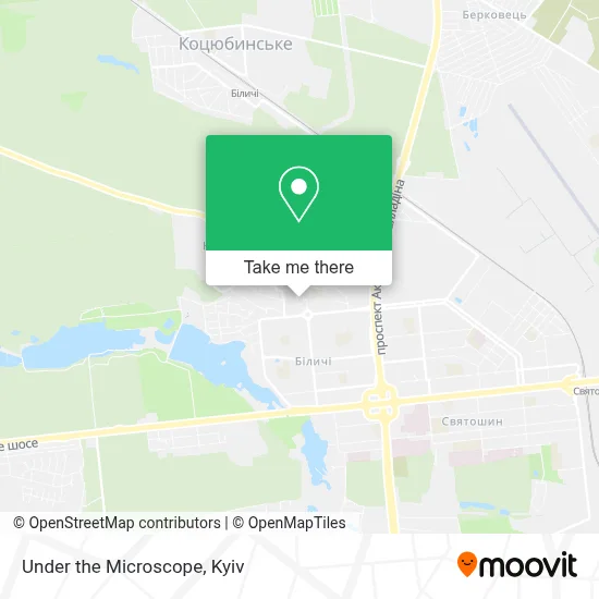 Under the Microscope map