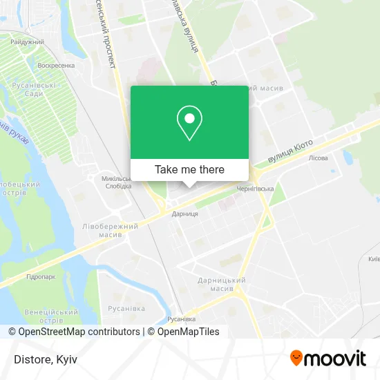 Distore map