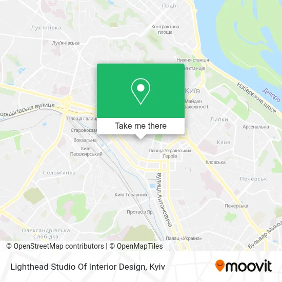 Lighthead Studio Of Interior Design map