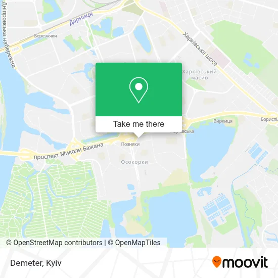 Demeter map