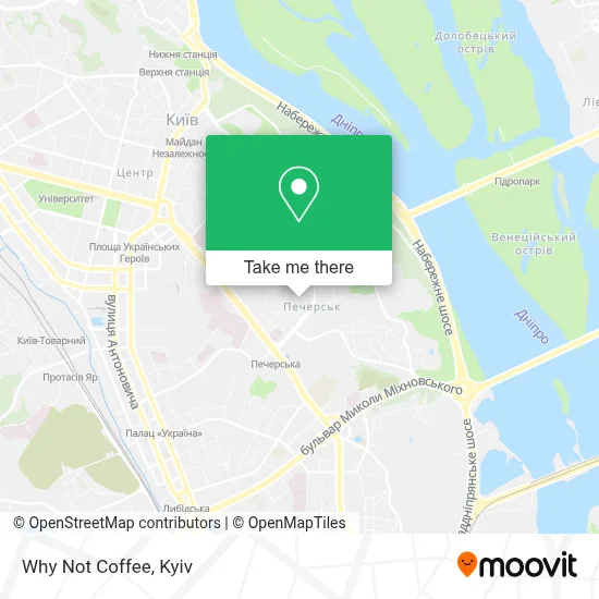 Why Not Coffee map