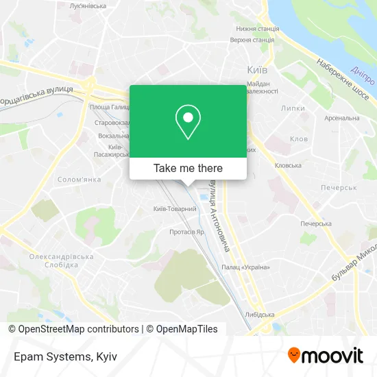 Epam Systems map
