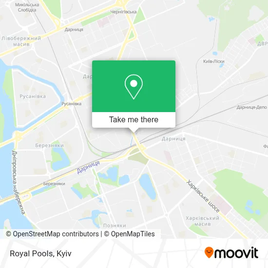 Royal Pools map