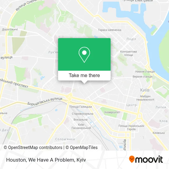 Houston, We Have A Problem map