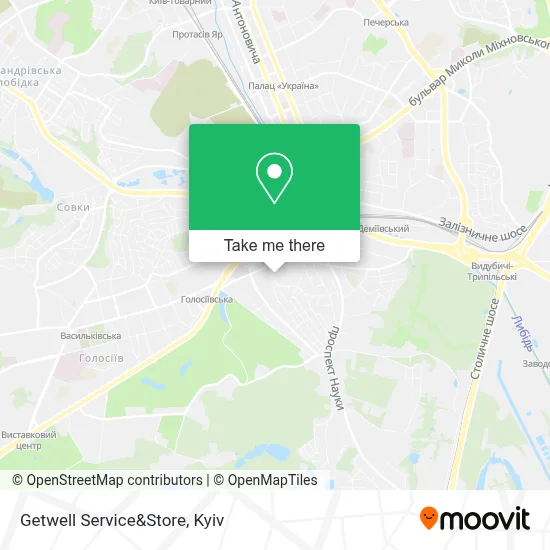 Getwell Service&Store map