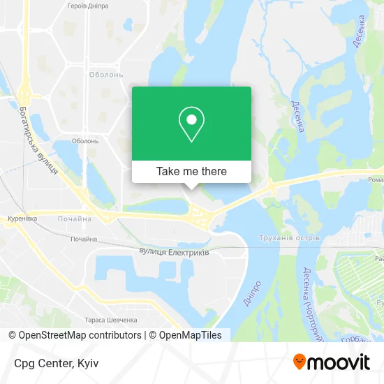 Cpg Center map