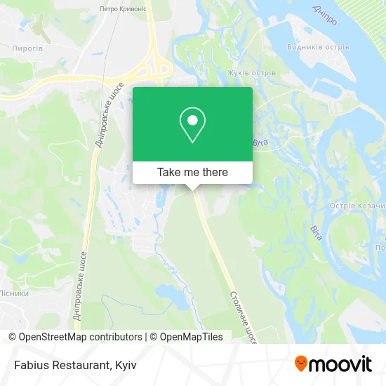Fabius Restaurant map