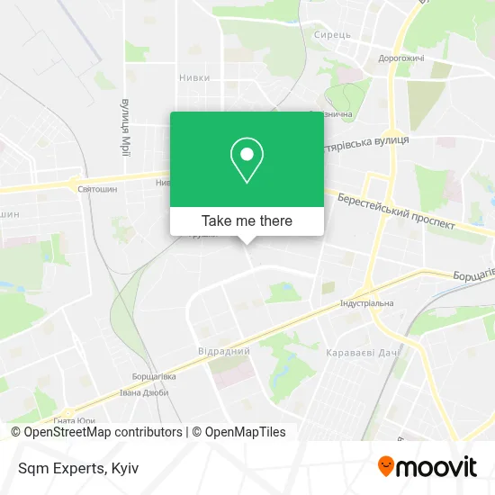 Sqm Experts map