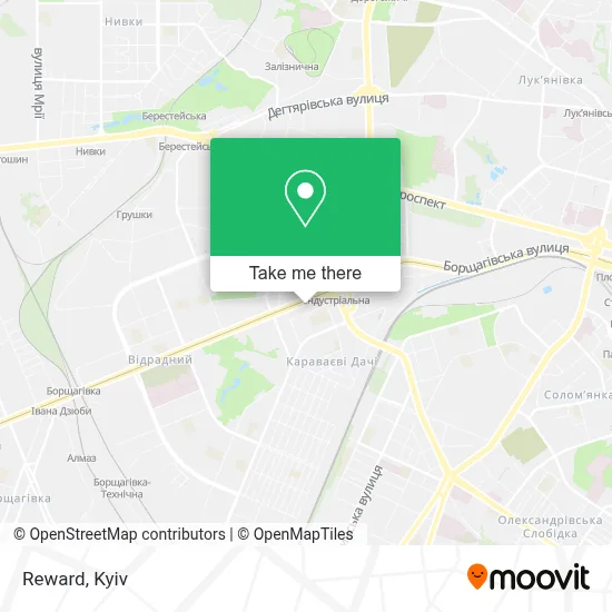 Reward map