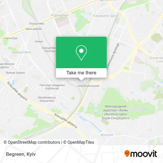 Begreen map