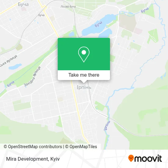 Mira Development map
