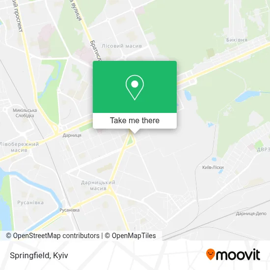 Springfield map