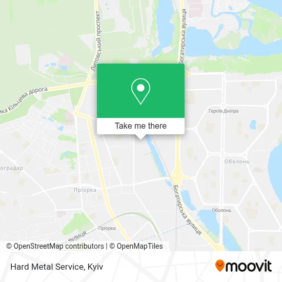 Hard Metal Service map