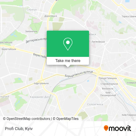 Profi Club map