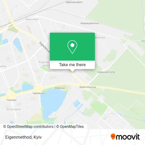 Eigenmethod map