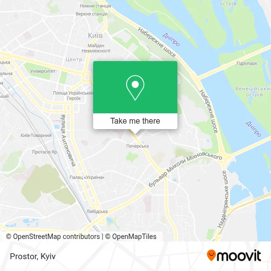 Prostor map