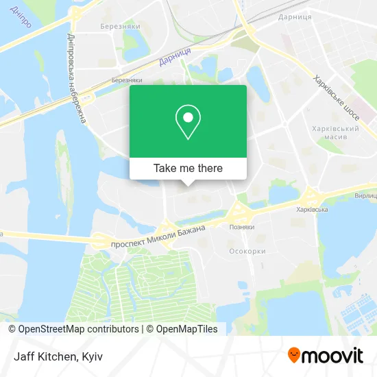Jaff Kitchen map