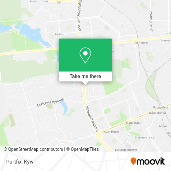 Partfix map