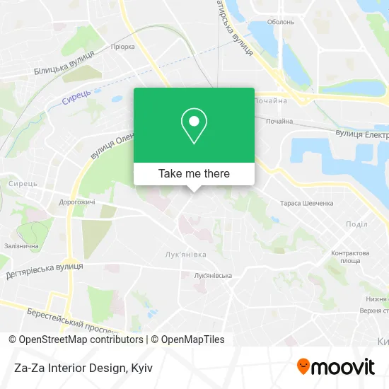 Za-Za Interior Design map