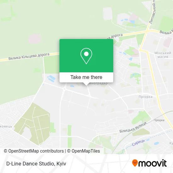 D-Line Dance Studio map