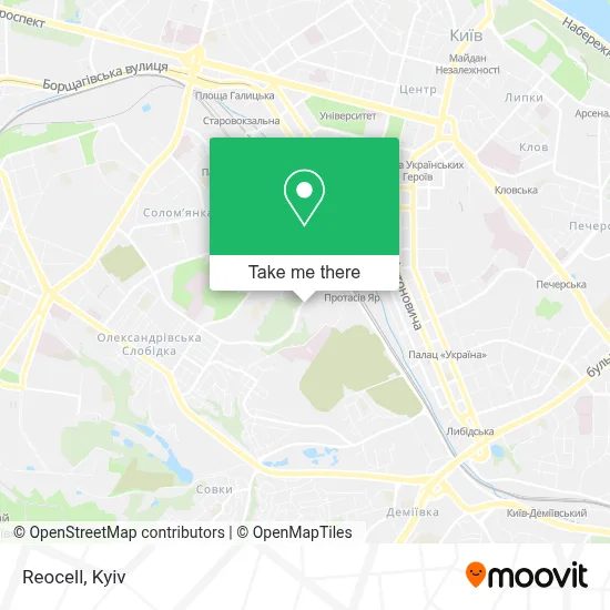 Reocell map