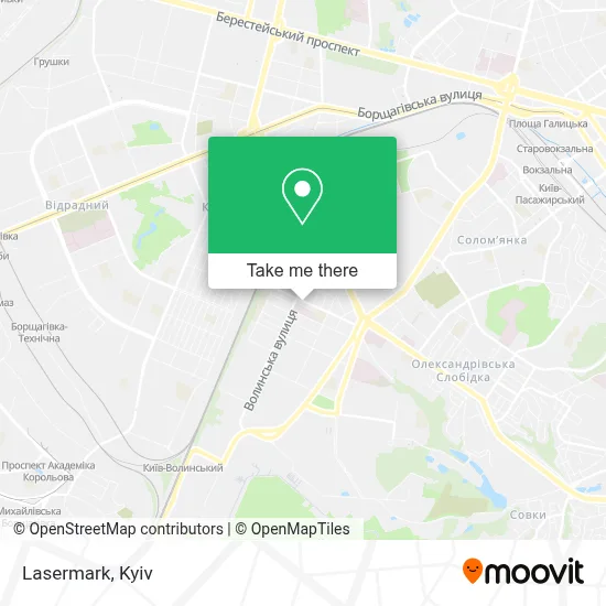 Lasermark map