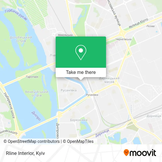 Rline Interior map
