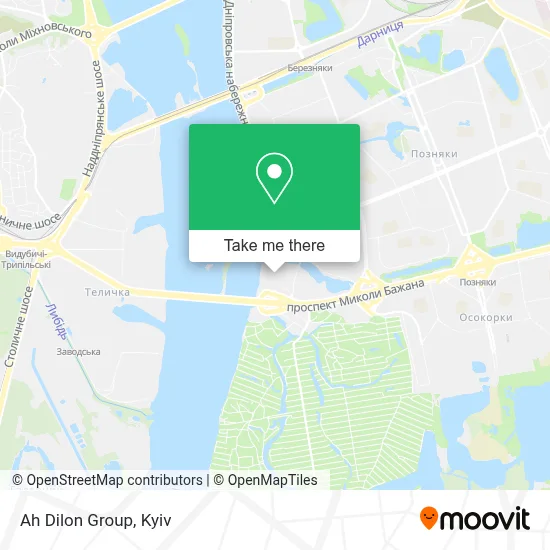 Ah Dilon Group map