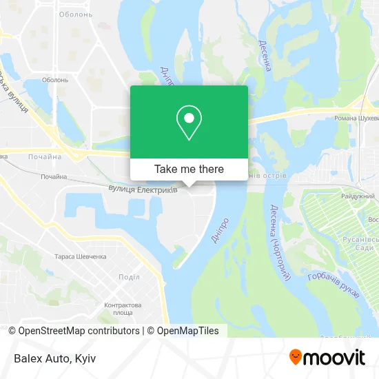 Balex Auto map