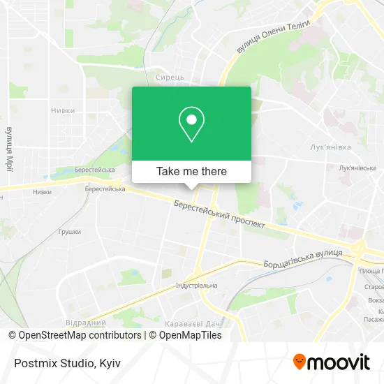 Postmix Studio map