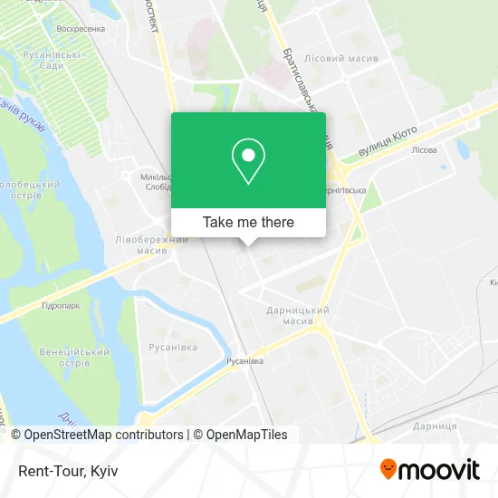Rent-Tour map