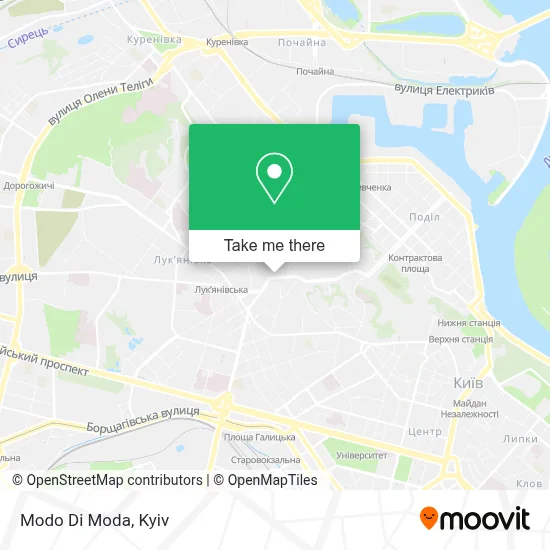Modo Di Moda map