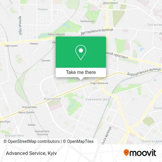 Advanced Service map
