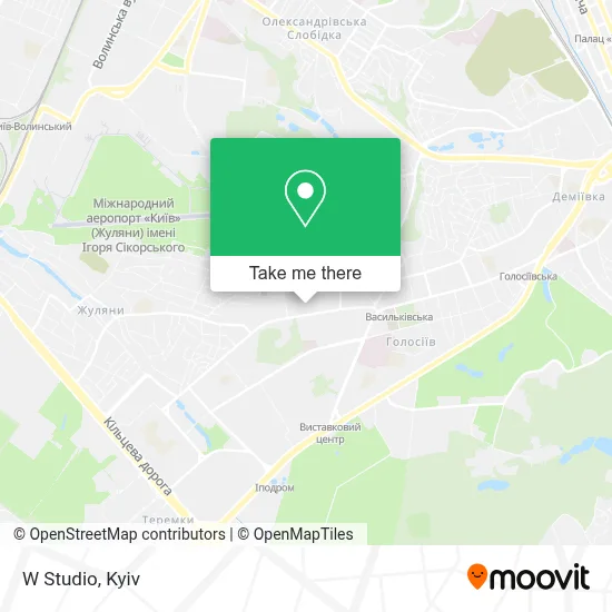 W Studio map