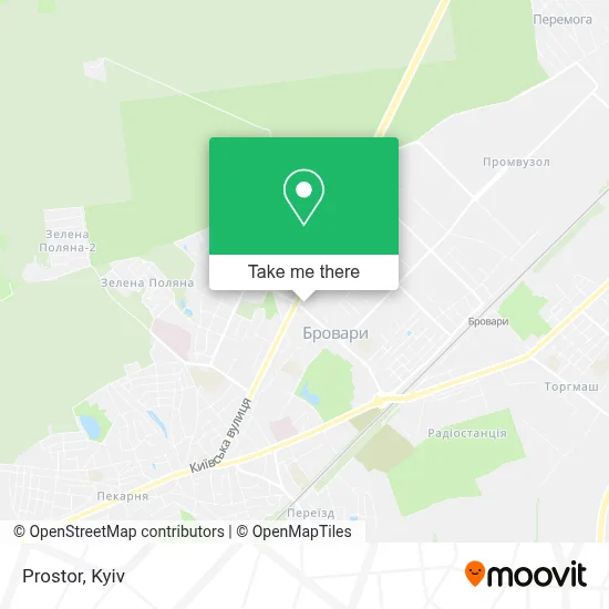 Prostor map