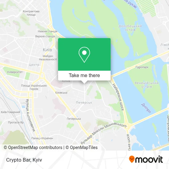 Crypto Bar map