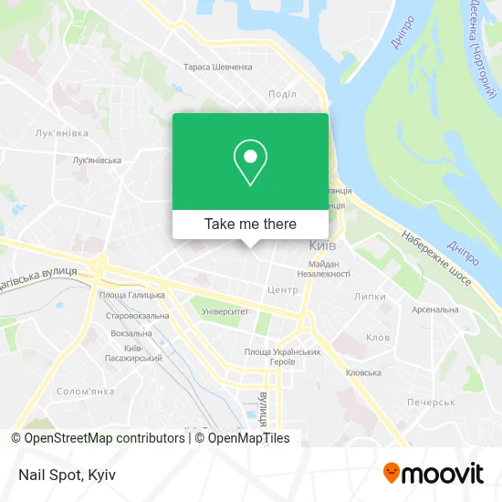Nail Spot map