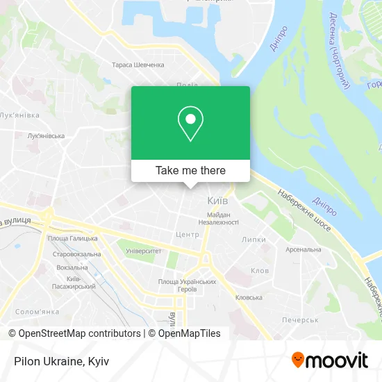 Pilon Ukraine map
