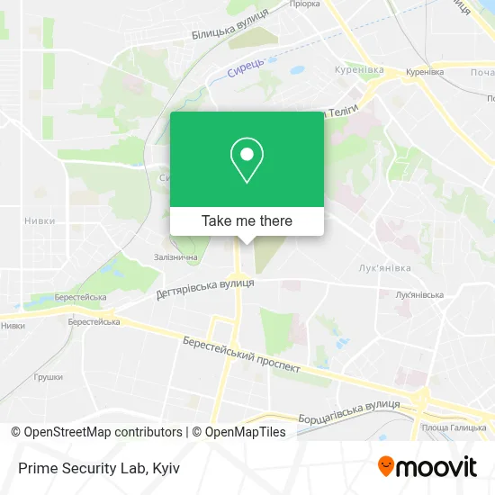 Prime Security Lab map
