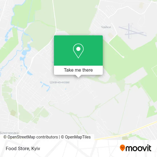 Food Store map