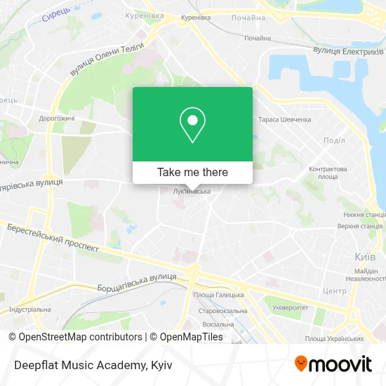 Deepflat Music Academy map