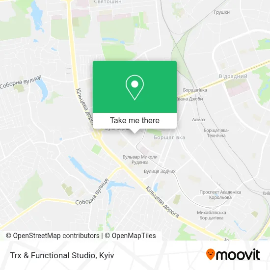 Trx & Functional Studio map
